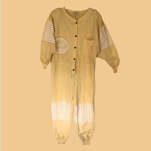 Vintage Yellow Oakbrook Jumpsuit Sz. M